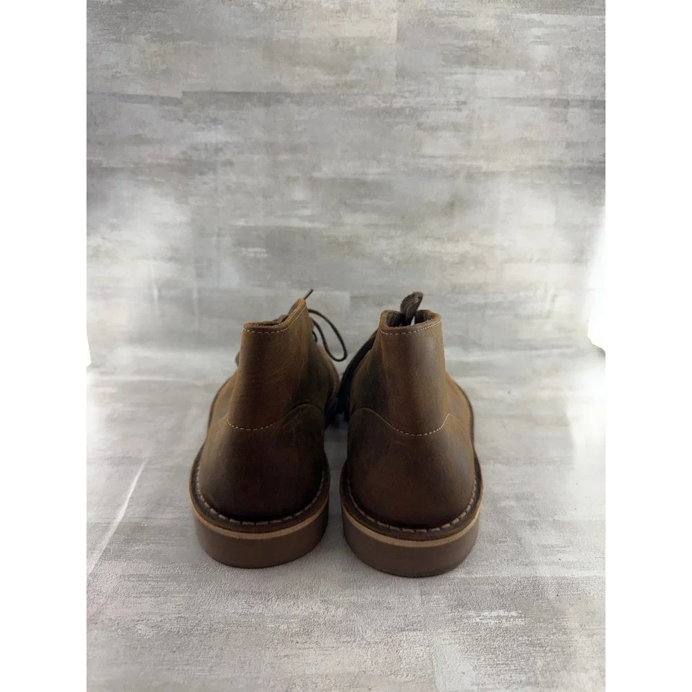 Clarks Bushacre 2 Men Beeswax Brown Leather Chukka Boots 26082286 Size 10M